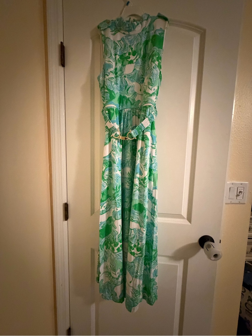 Lilly Pulitzer Coleman Midi Dress in Galloping Gals print NWT